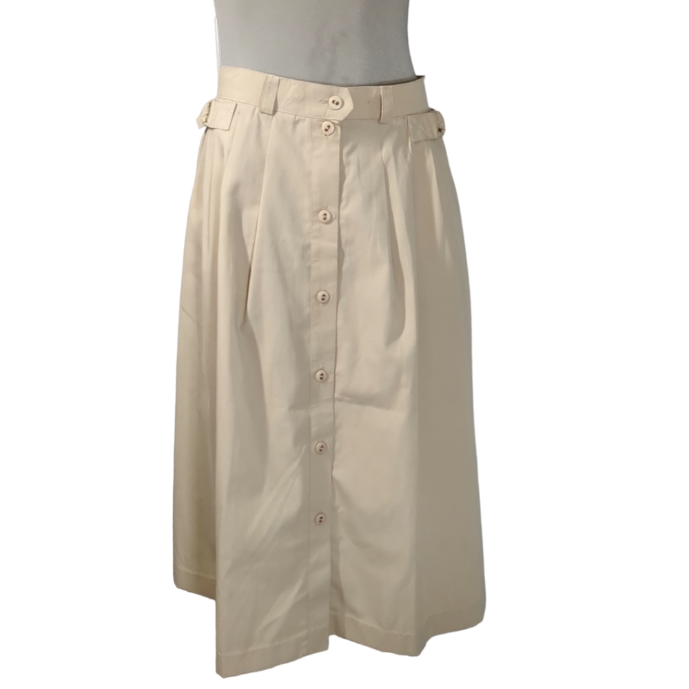 MISTER LEONARD Beige Large Skirt Size 10